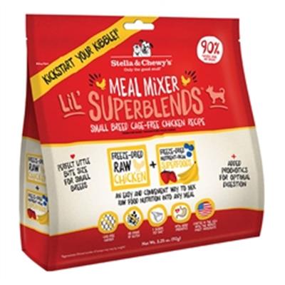 Stella And Chewys Dog Freeze Dried Lil Super Blends Mixer Chicken 3.25