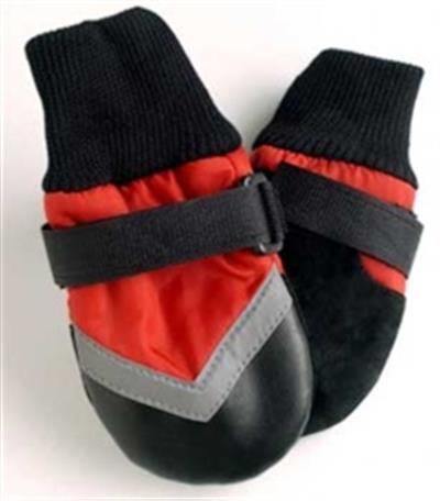 LOOKIN' GOOD! BY FASHION PET EXTREME ALL WEATHER BOOTS RED IN SMALL