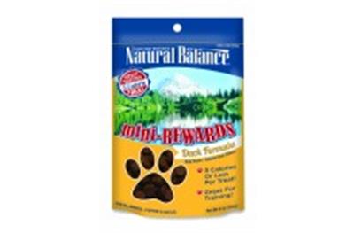 Natural Balance Pet Foods Mini Rewards Duck Formula Semi-Moist Dog Treats 4 Oz Mini