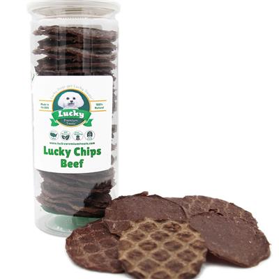 LUCKY CHIPS BEEF DOG TREAT
