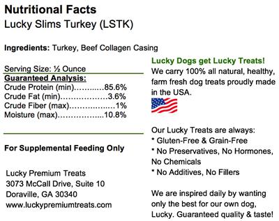 Lucky Slims - Turkey