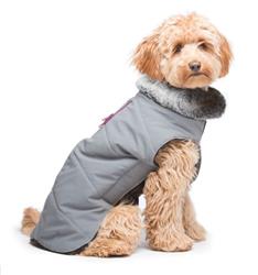 Meteor Tamarack Coat, Grey w/Colored Zipper -DISCONTINUED