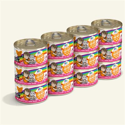 BFF Cat Omg Tuna & Salmon Start Me Up Dinner in Gravy 2.8oz. (Case Of 12)