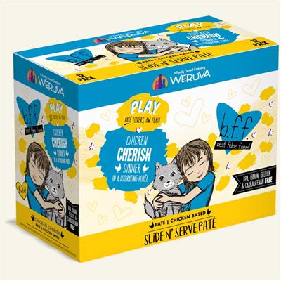 BFF Cat Omg Chicken and Tuna Dinner in Gravy 2.8oz. (Case of 12)