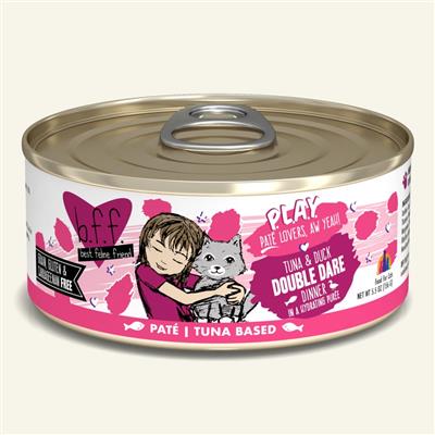 BFF Cat Play Tuna & Duck Double Dare Dinner 5.5oz. (Case Of 8)