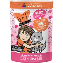 BFF Cat Play Shhh Tuna 3oz. Pouch (Case of 12)