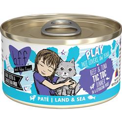 BFF Cat Play Beef & Tuna Tic Toc Beef & Tuna Dinner 2.8oz (Case Of 12)