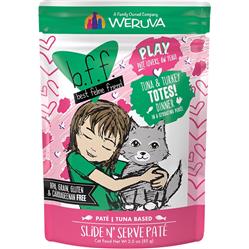 BFF CAT PLAY TOTES TUNA 3 OZ. POUCH (Case of 12)
