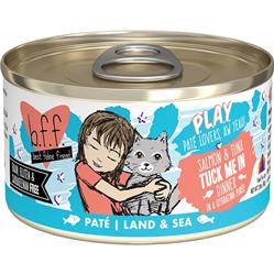BFF Cat Play Salmon & Tuna Tuck Me In Salmon & Tuna Dinner 2.8oz. (Case Of 12)