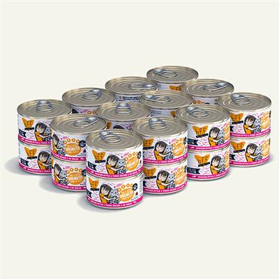 BFF Cat Originals Tuna & Salmon Soulmates Tuna & Salmon Dinner in Gelée 3oz. (Case Of 24)