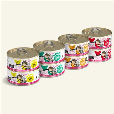 BFF Cat Originals Batch 'O Besties Variety Pack 5.5oz. (Case Of 8)