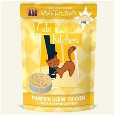 Cats In The Kitchen Pumpkin Lickin' Chicken in Pumpkin Soup 3 oz. Pouch (Case Of 12)