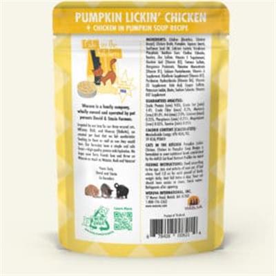 Cats In The Kitchen Pumpkin Lickin' Chicken in Pumpkin Soup 3 oz. Pouch (Case Of 12)