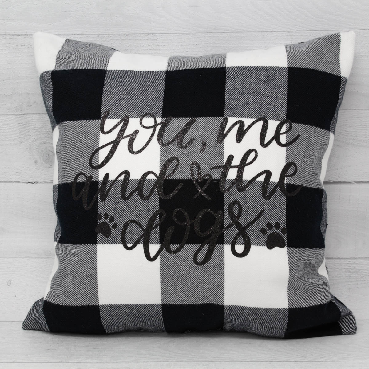 Buffalo Check Throw Pillow 12X12