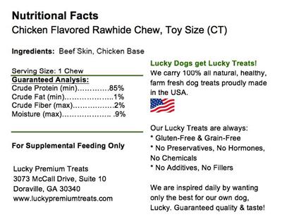 Chicken Basted Beefhide - Toy