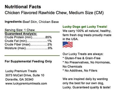 Chicken Basted Beefhide - Medium