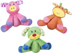 Spot Lil Spots Plush Dog Toy Floppy Assorted 7.5 In