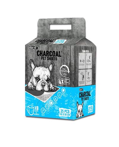 Absorb Plus Charcoal Pet Training/Pee Pads (Large 24" x 36" - 25 pcs)