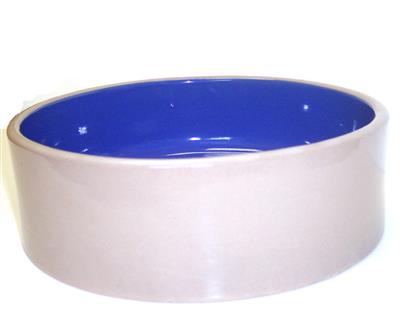 Spot Standard Crock Dog Bowl Blue 9.5 In