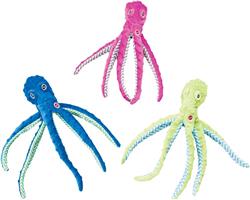 Skinneeez Extreme Dog Toy Octopus Assorted 16 In