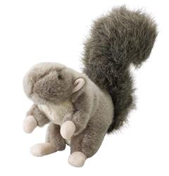 Spot Woodland Collection Dog Toy Squirrel Gray 10 In