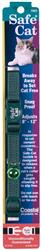 Safe Cat Adjustable Snag-Proof Nylon Breakaway Collar Hunter Green 3-8 In X 8-12 In
