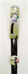 Lil Pals Nylon Dog Leash With E-Z Snap Black 3-8 In X 6 Ft
