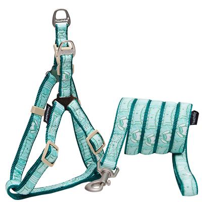 Touchdog 'Funny Bone' Tough Stitched Dog Harness and Leash