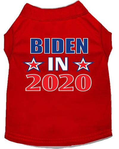 Biden in 2020 Screen Print Dog Shirt