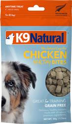 K9 Natural Dog Freeze Dried Bites Chicken 1.76 Oz.