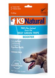 K9 Natural Dog Freeze Dried Topper Beef Tripe 2.6oz.