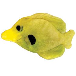 3.5" Yellow Tang Plush Fish Cat Toy by Kittybelles
