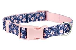 Midnight Blossoms Dog Collar / Leash