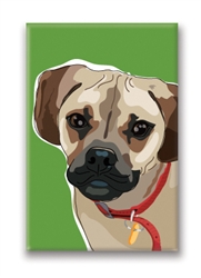 Puggle - Fridge Magnet