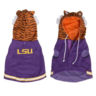 LSU MIKE THE TIGER DOG HOODIE