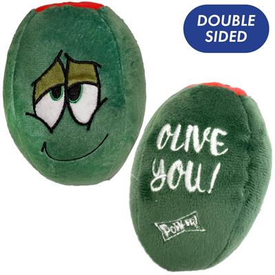 Drunk Olive Dog Toy (Double Sided)