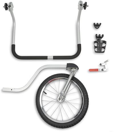 Solvit Jogging/Stroller Kit for Medium Houndabout II Track'r Bicycle Trailer *KIT ONLY - TRAILER SOLD SEPARATE*