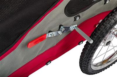 Solvit Jogging/Stroller Kit for Medium Houndabout II Track'r Bicycle Trailer *KIT ONLY - TRAILER SOLD SEPARATE*