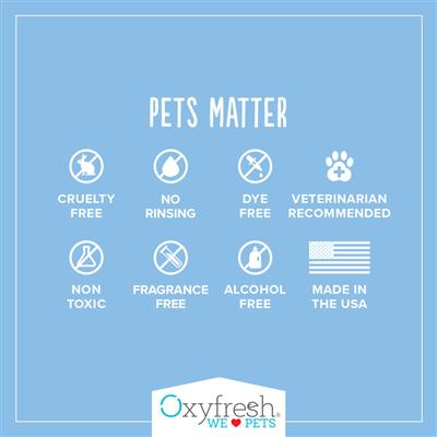 Oxyfresh Pet Ear Cleaner for Dogs & Cats- Alcohol Free & No Rinse - 1 Gallon Bottle