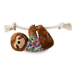 Hangin' Around For Summer Sloth Large Plush Dog Toy
