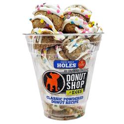 Donut Holes, Powdered Recipe Dog Treats, 15 ct
