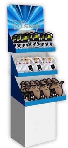 DISNEY NIGHTMARE BEFORE CHRISTMAS Shipper, 38 DOG TOYS!