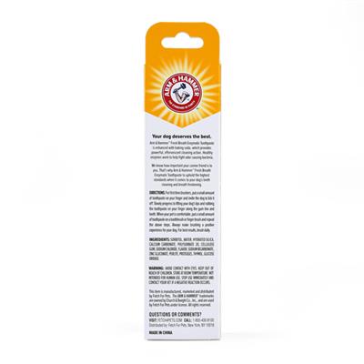 Arm & Hammer Fresh Breath Enzymatic Toothpaste for Dogs, Chicken