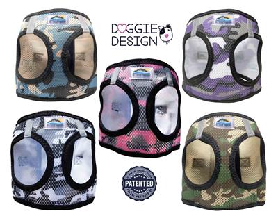 Harness Group - American River Camo Choke Free Dog Harnesses