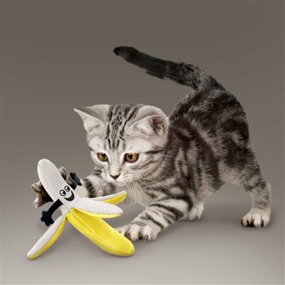 KONG® Better Buzz Banana Cat Toy
