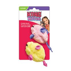 KONG® Kitten Mice Cat Toy - 2-pack Assorted Colors