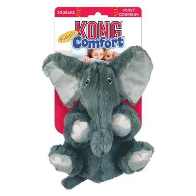 KONG® Comfort Kiddos Elephant Dog Toy