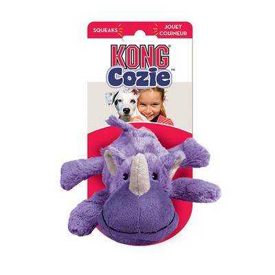 KONG® Cozie™  Rosie Rhino Dog Toy - Medium