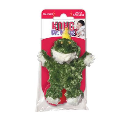 KONG® Dr. Noyz Frog Dog Toy - X-Small 