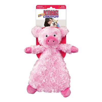 KONG® Low Stuff Tuffluxe Pig Dog Toy - Large